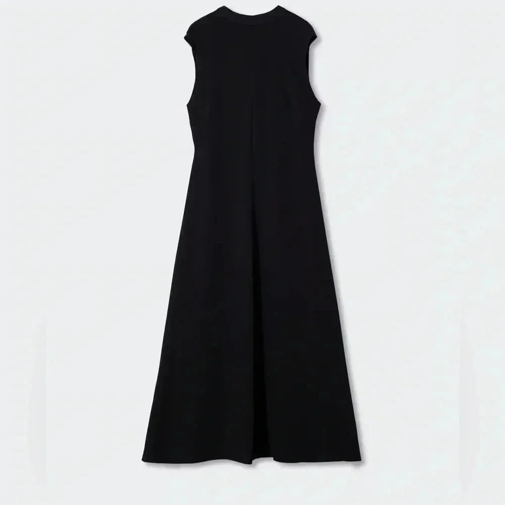 Mango Bow Dress Black NWT - Picture 2 of 9
